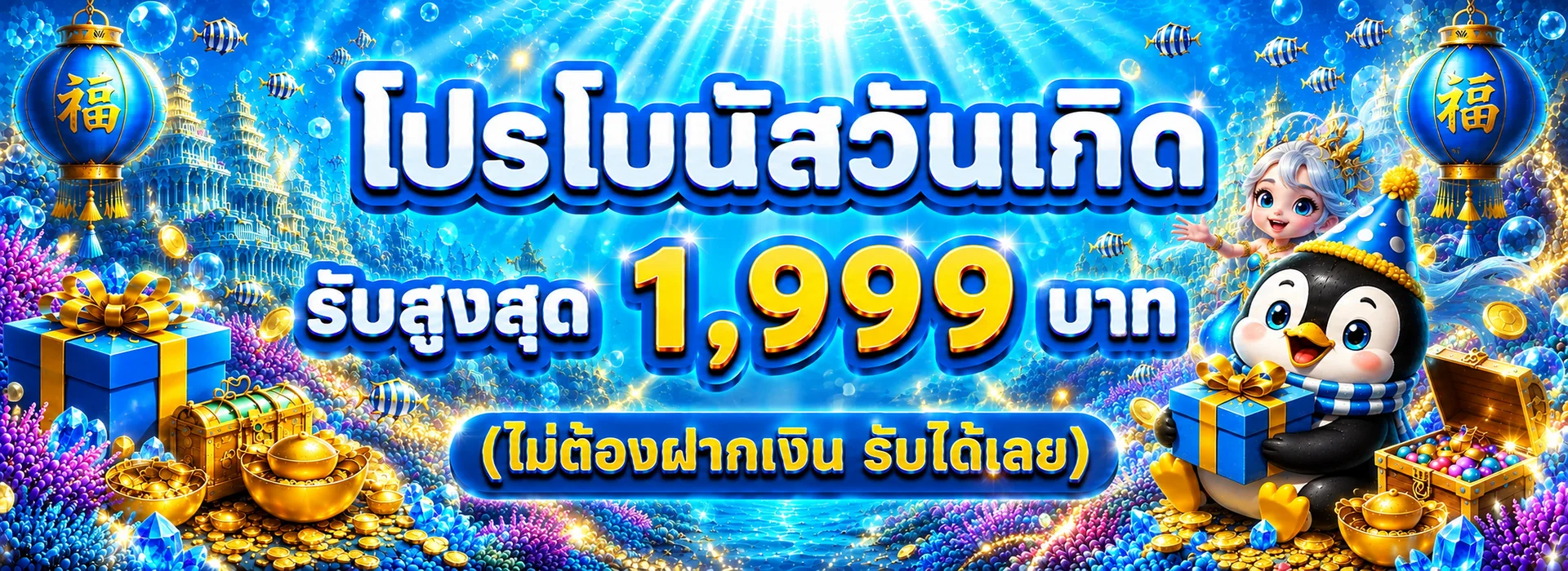 โปรโมชั่นฝากทั้งวันของ SWAN66